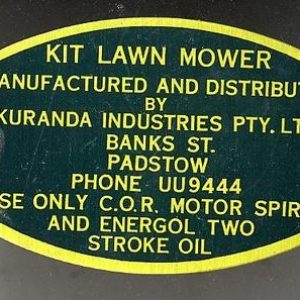 Lit Lawn Mower